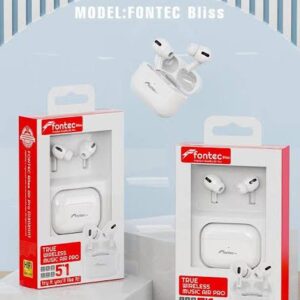Fontec Bliss Music Air Pro – True Wireless Earbuds with HiFi Sound & Long Battery