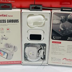 Premium Wireless Sound Experience – Fontec Sense Wireless Earbuds deliver crystal-clear audio and powerful bass, designed for music lovers, gamers, and professionals.