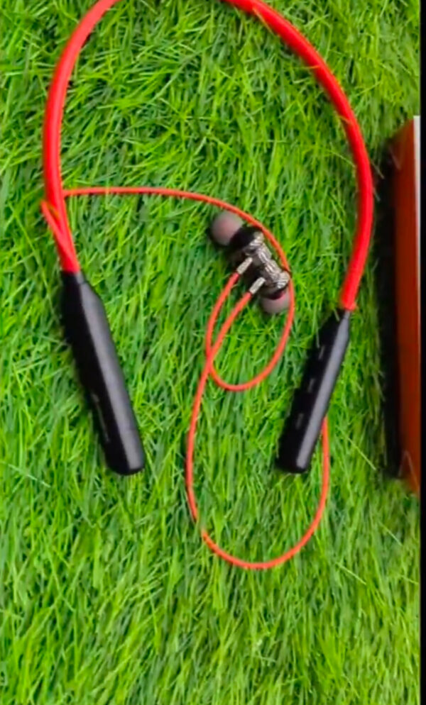 Powerlink Sono Sports Neckband | Wireless Neckband Earphones & Bluetooth Headphones | 30 Hours Playtime, Music & Calls | Powerlink Neckband Headphones with SD Card