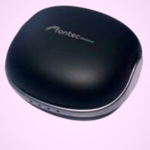 Fontec Glamour ANC+ENC Wireless Smart Earbuds | Bluetooth 5.3 | Noise Cancelling | 360mAh Battery | Deep Bass | 260H Standby | Black